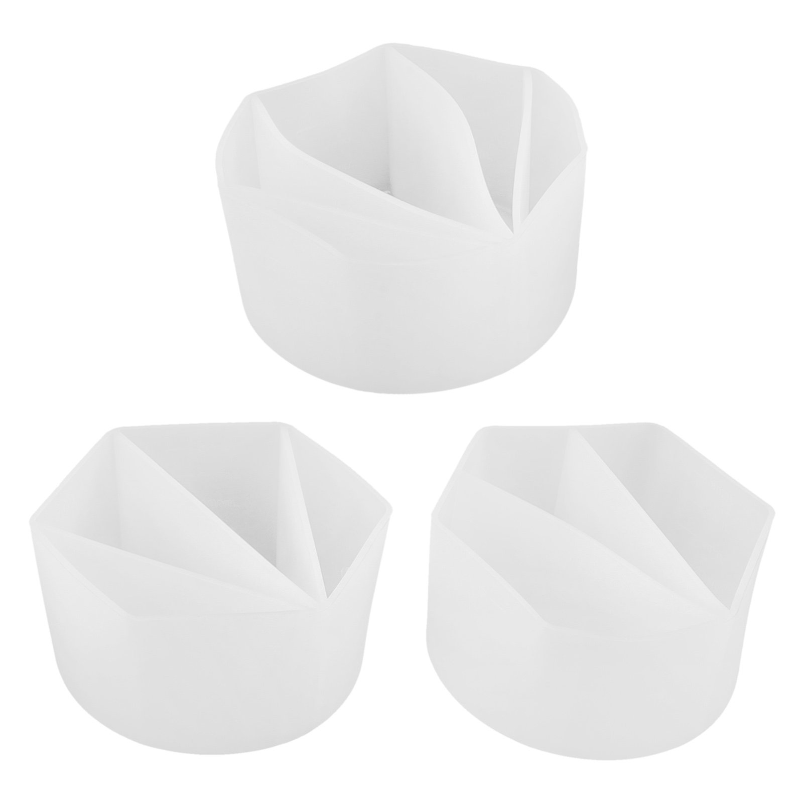 Resin Art Pouring - 3Pcs Silicone Split Cups for Paint