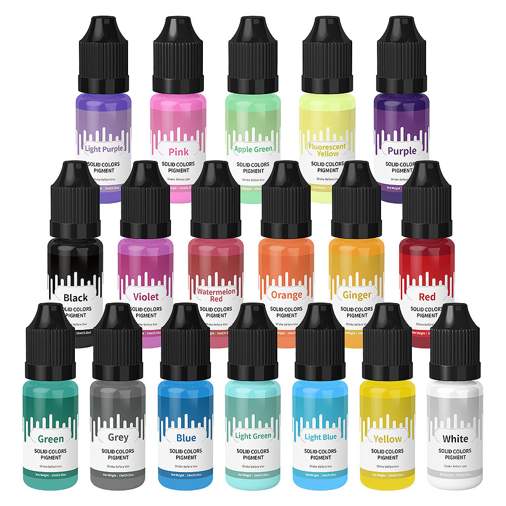 18Colors 10ml Macaron Solid Pa - Resin Dye Opaque review and price