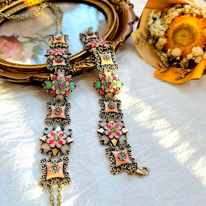 Retrofashion Necklace Bracelet - Resin Art Necklace review and price