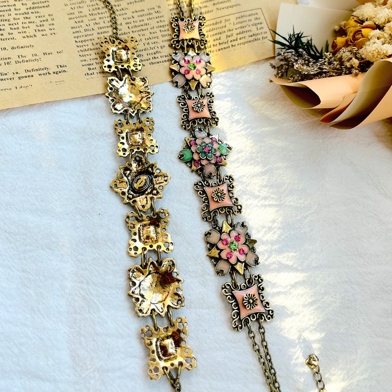 Retrofashion Necklace Bracelet - Resin Art Necklace review and price