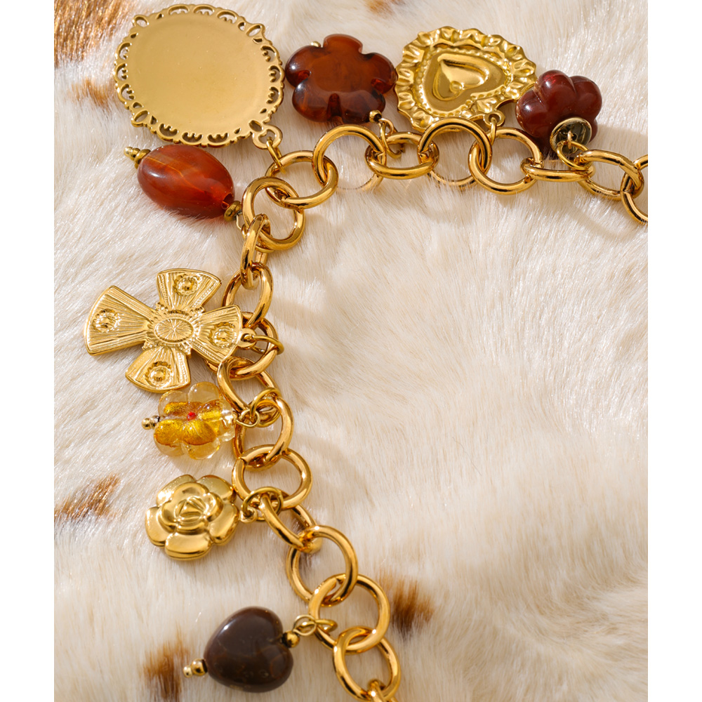 Yhpup Exclusive Design Handmad - Resin Art Necklace review and price