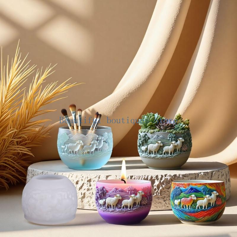 U4LF Reusable Silicone Goat Mo - Resin Art Unique Ideas review and price
