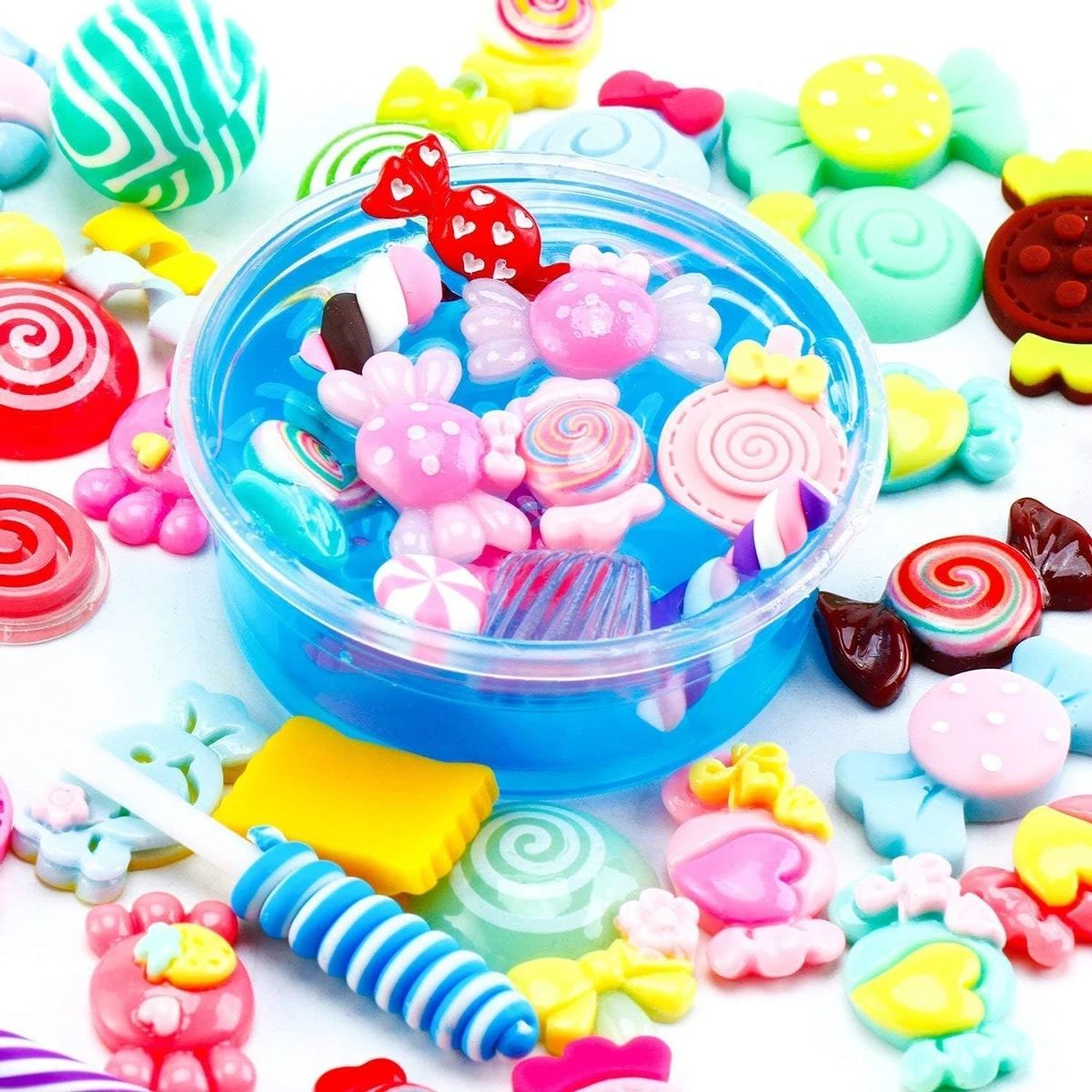 30pcs Random Candy Slime Charm - Resin Art Engagement review and price