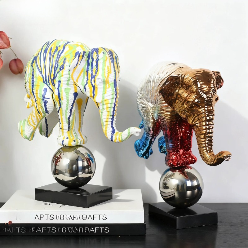 Colorful Graffiti Elephant Sta - Resin Art Anniversary Gift review and price
