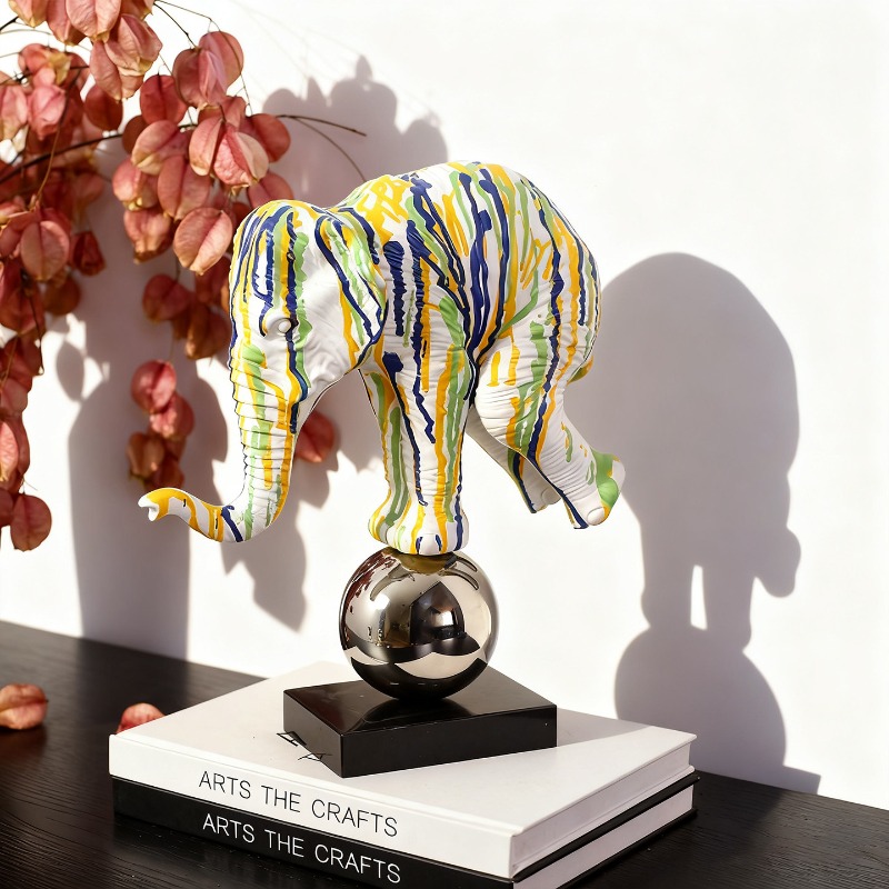Colorful Graffiti Elephant Sta - Resin Art Anniversary Gift review and price