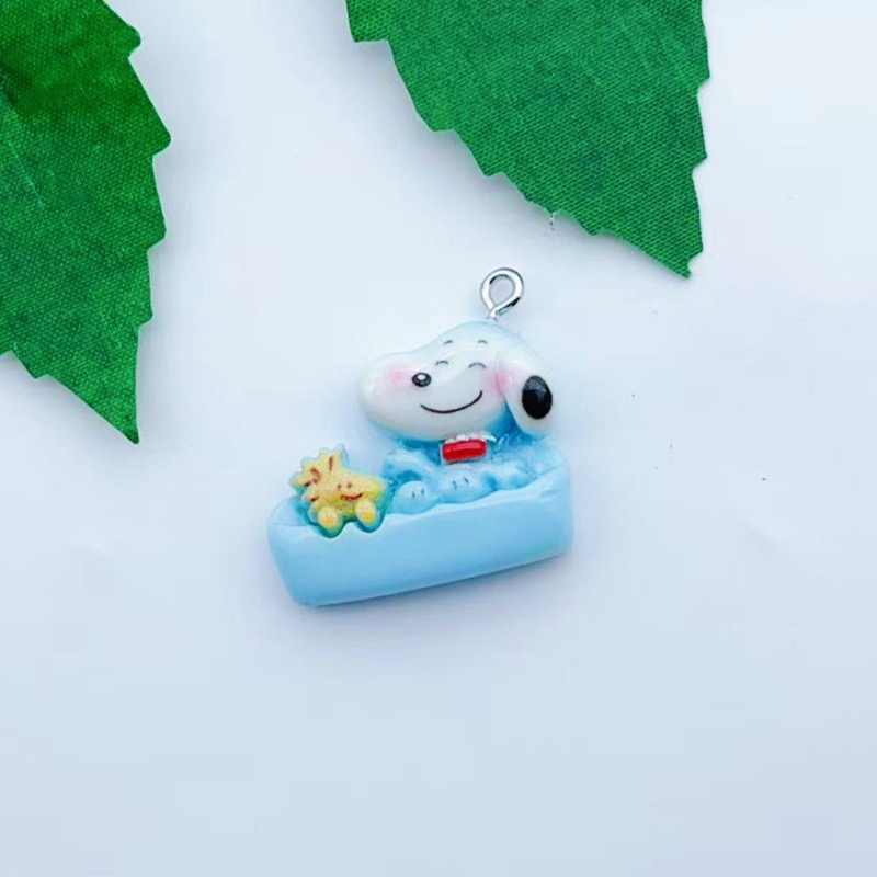 12pcs resin cartoon dog pendan - Resin Art Engagement review and price