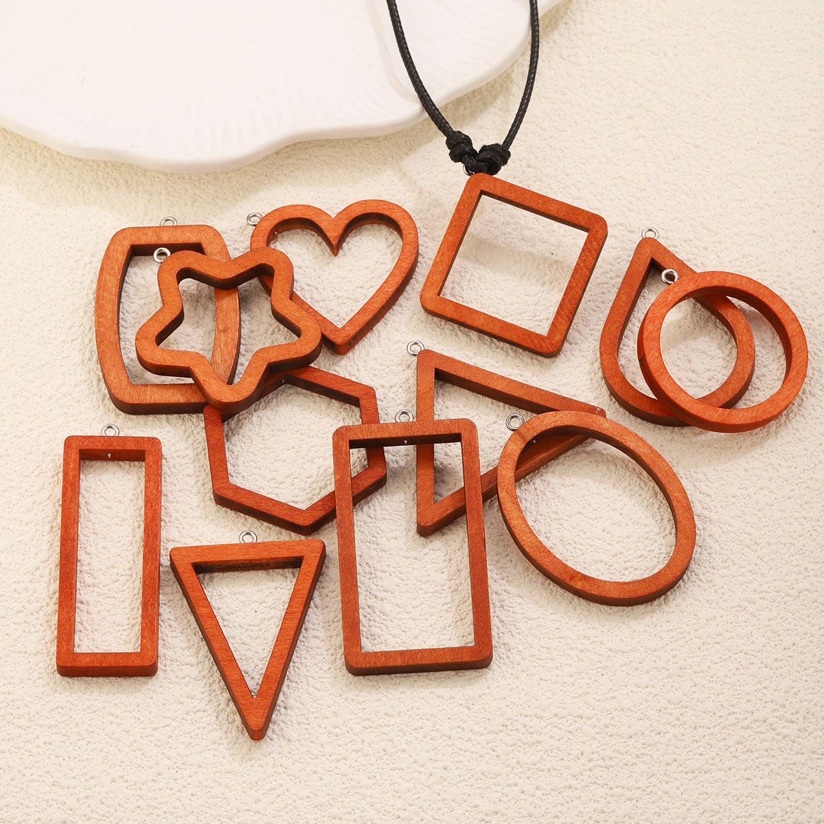 10PCS Triangle Rectangle Wood  - Resin Art Engagement review and price