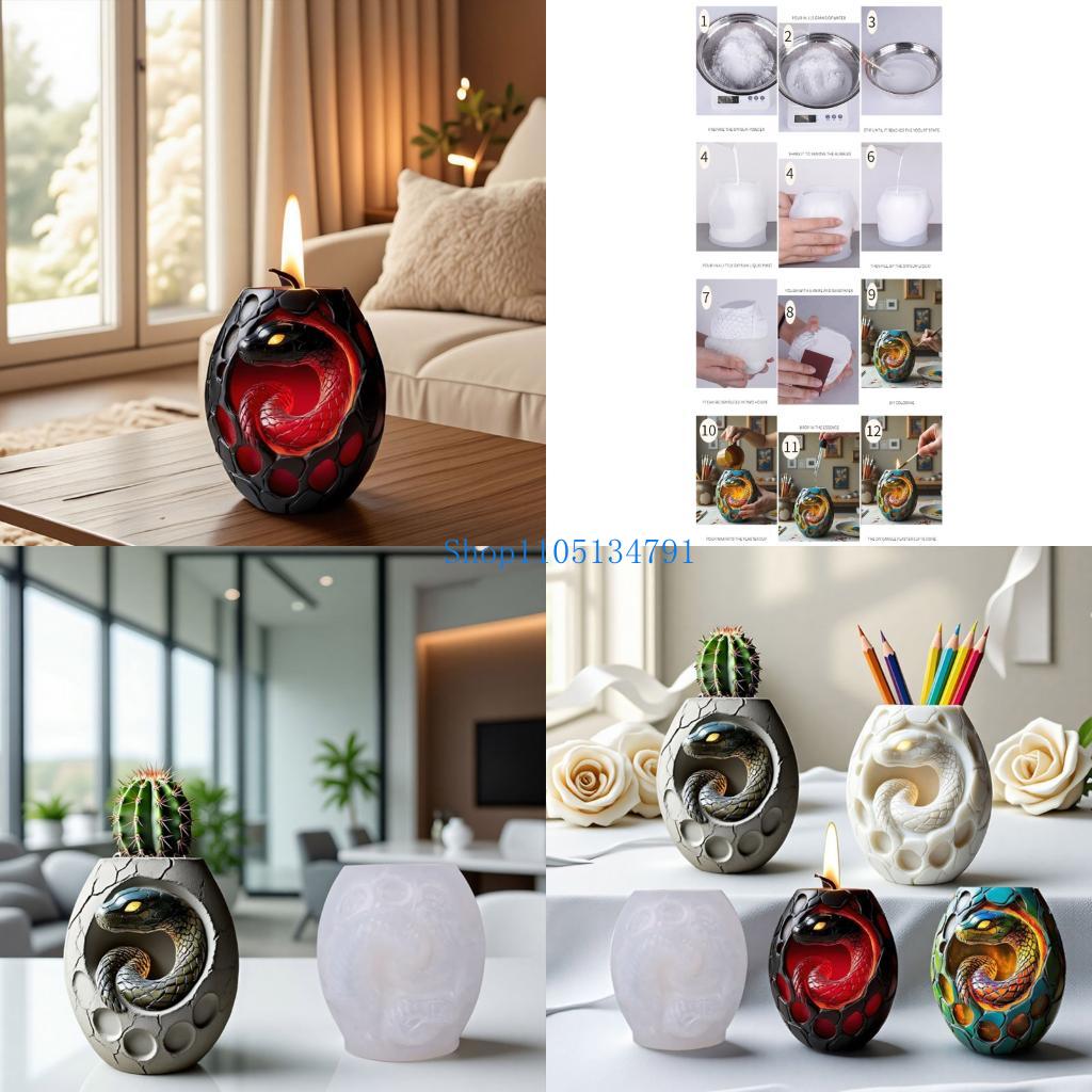98km Reusable Silicone Snake M - Resin Art Unique Ideas review and price